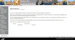 Desktop Screenshot of malta-tax.com
